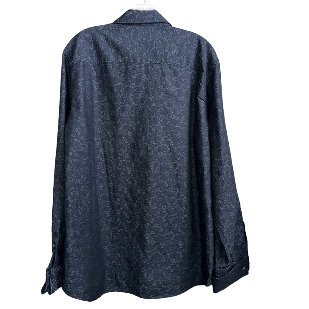 Calvin klein (EUC) 100% Cotton Men’s Long Sleeve Button Up Shirt, Size Large - Picture 3 of 10